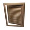 Whitecap 15in x 20in Left Side Louvered Door & Frame 60725 - alternate 3